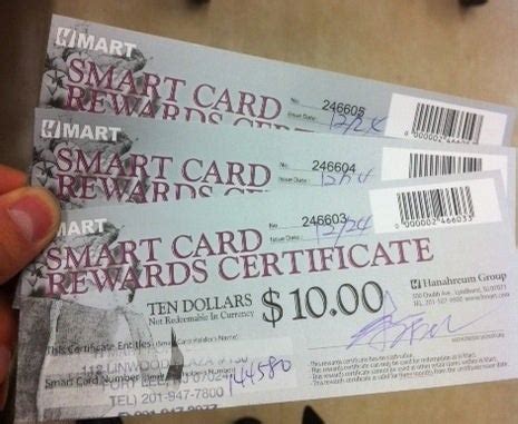 h mart smart savigs card|h mart membership card.